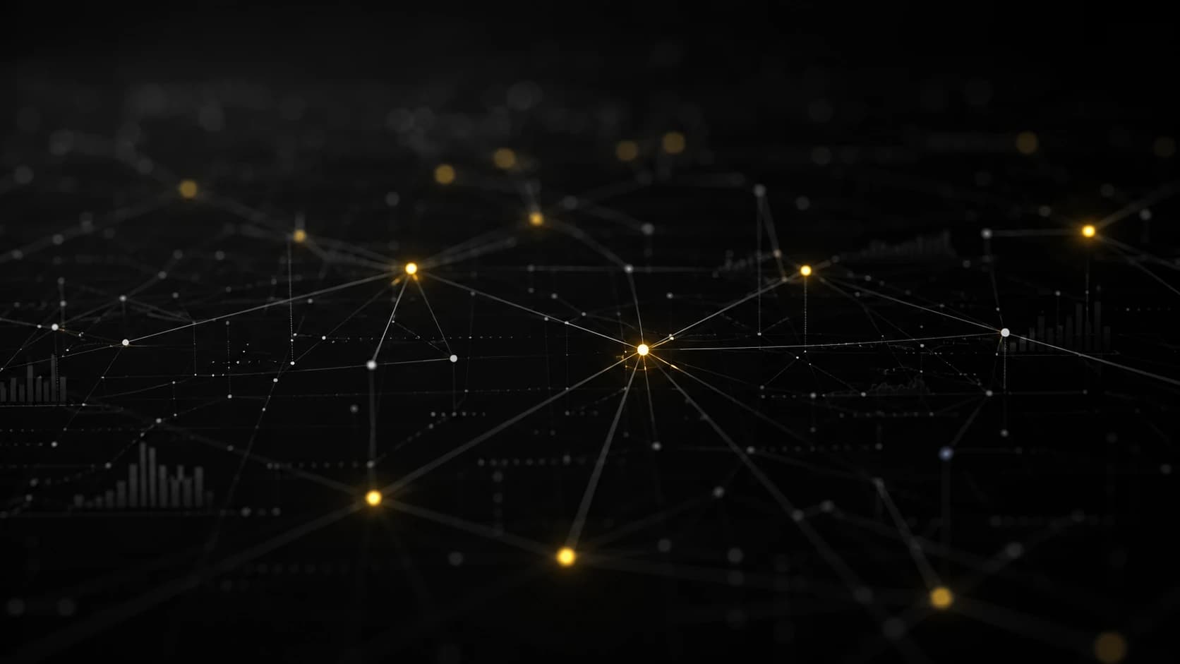Red de nodos de datos conectados — Lumus Consultora